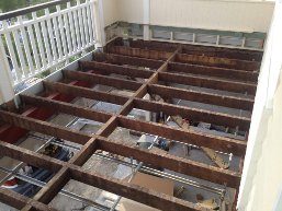 Balcony — before membrane