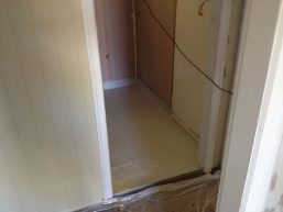 Bathroom — waterproofed floor
